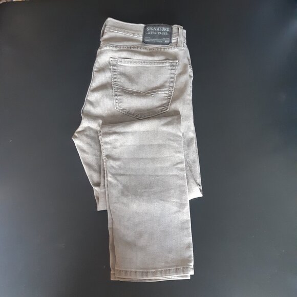 Levi Strauss Signature S26 34x30 Gray Men's Skinny Jeans - Picture 13 of 14